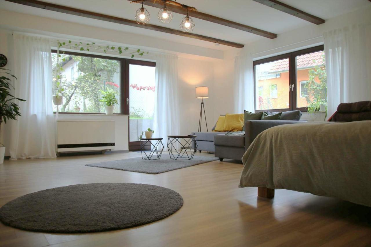 Studio-Apartment Mit Garten, Parkplatz & Kueche Оффенбург Экстерьер фото